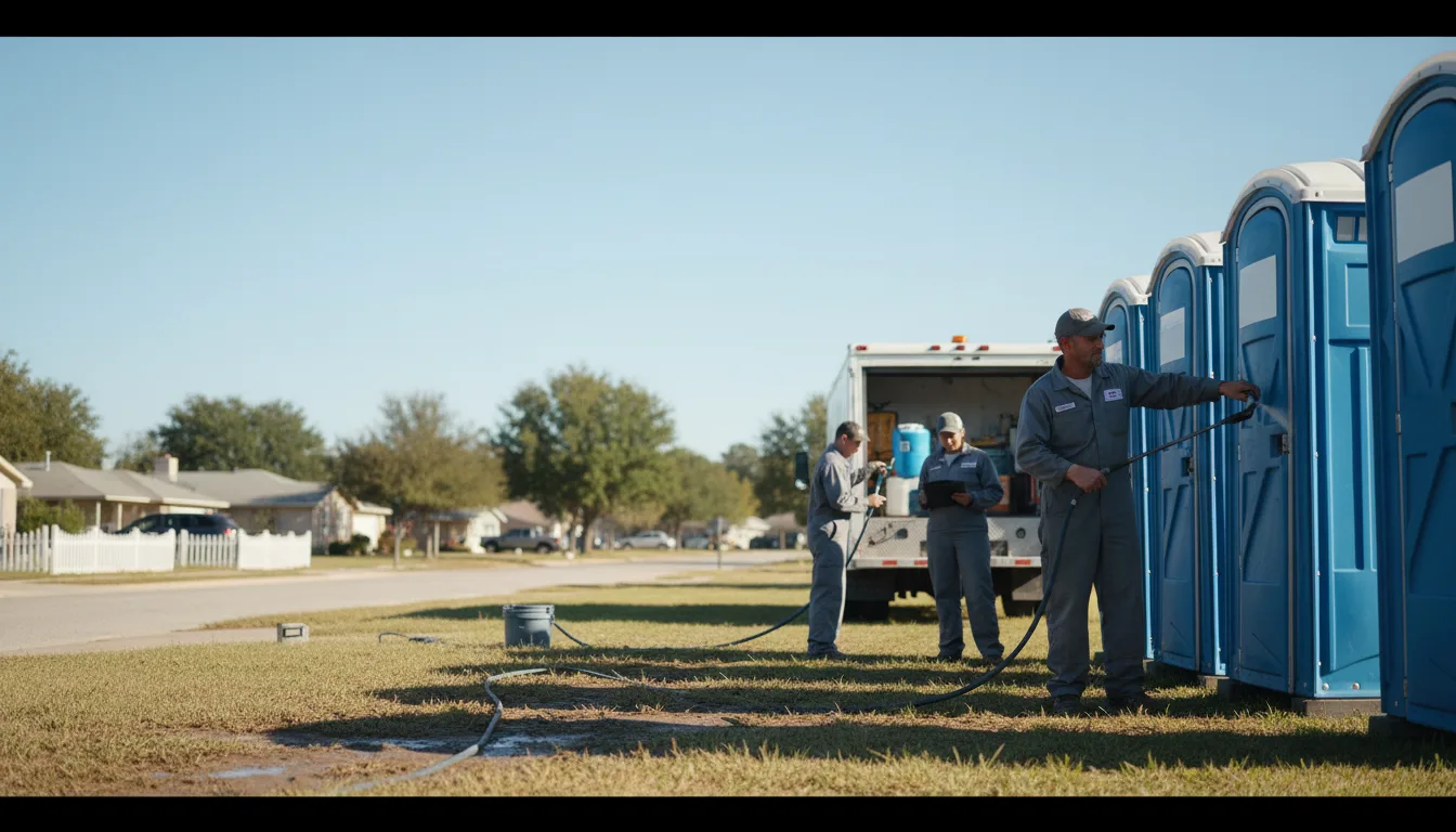 Long-Term Portable Toilet Rental in Rison, AR near me